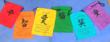 Wholesale Tibetan affirmation flags - Peace, Happiness, Courage, Love, Tranquility